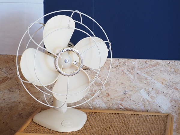 Ventilateur ivoire CALOR vintage