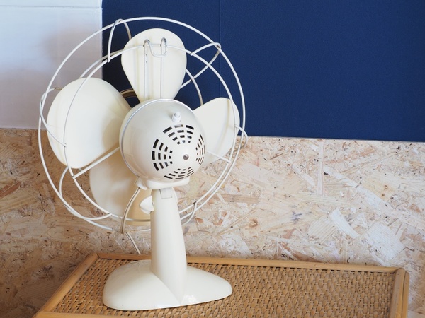 Ventilateur ivoire CALOR vintage