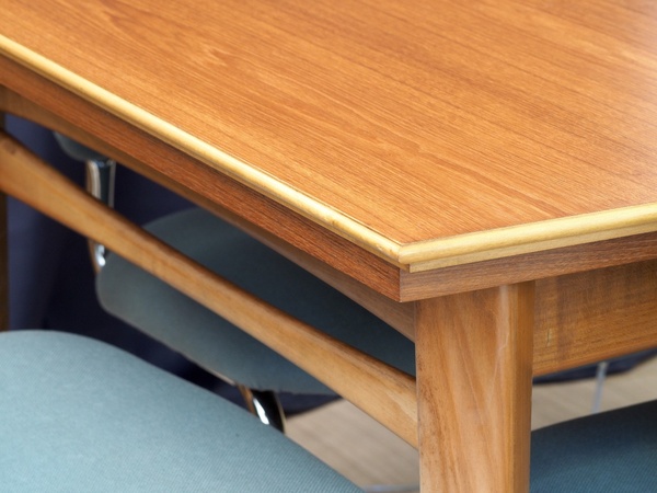 Table à rallonges en Teck de style Scandinave