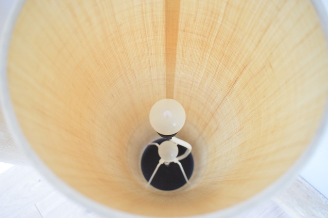 Paire de lampes de sol style brutaliste